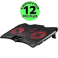 Охлаждающая Подставка Для Ноутбука до 17" Esperanza Gaming Notebook Cooling Pad Buran с подсветкой