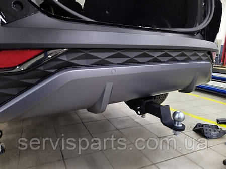 Фаркоп Hyundai Tucson IV 2021-2024 (Хендай Туксон 4) під американський квадрат, фото 1