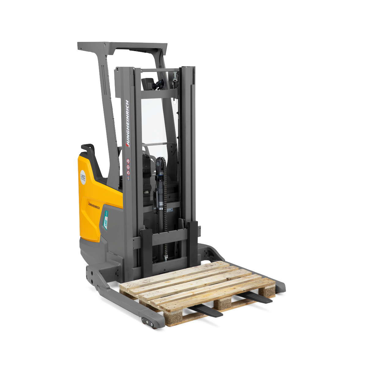 Штабелери з сидінням для оператора