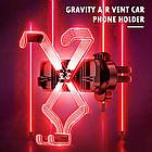 Тримач для мобільних телефонів автомобільний Joyroom Invisibility JR-ZS211, чорний, фото 5