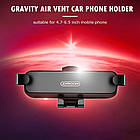 Тримач для мобільних телефонів автомобільний Joyroom Invisibility JR-ZS211, чорний, фото 7