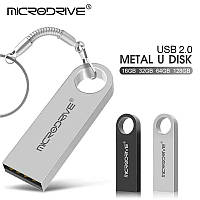 Флешнакопичувач флешка MicroDrive 16 GB USB 2.0 Stick Metal (флешка на 16 Гб)