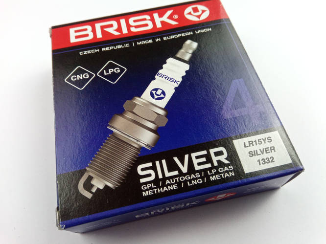 Купити Свічка запалювання BRISK Silver LR15YS (ВАЗ 2101-08, Lanos 1.5 ...