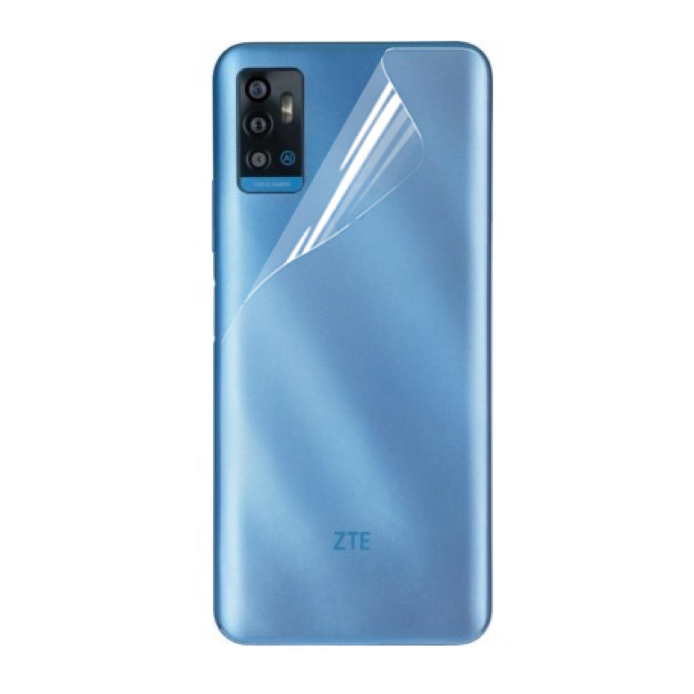Протиударна гідрогелева плівка Hydrogel Film для ZTE Blade A71 на задню панель, Transparent