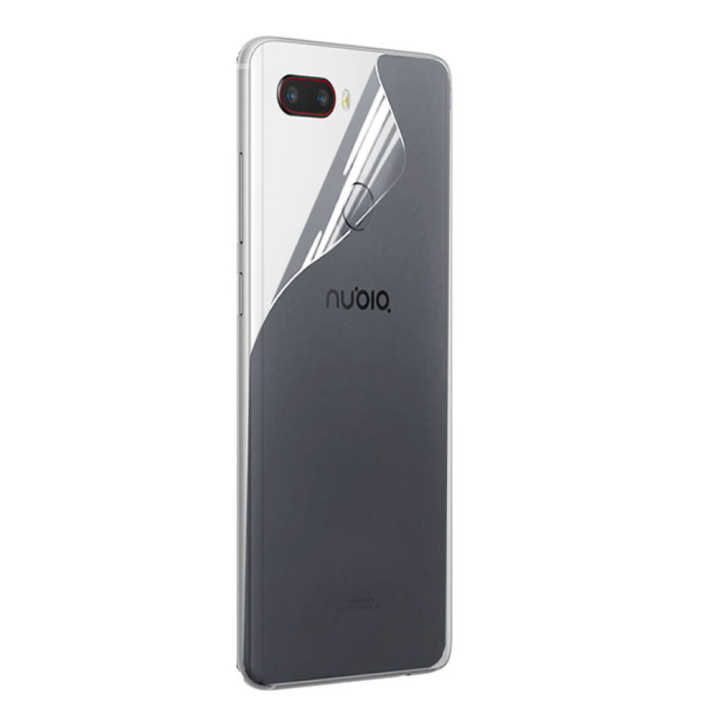 Протиударна гідрогелева плівка Hydrogel Film для ZTE Nubia Z18 Mini на задню панель, Transparent