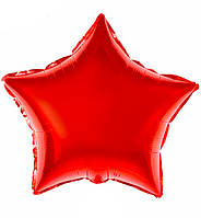 Воздушные шарики "Звезда" Ø - 22 см., Испания, цвет - красный