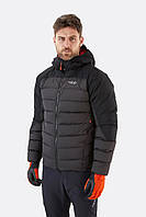 Пуховик Rab Infinity Alpine Down Jacket XL, Чорний-Сірий