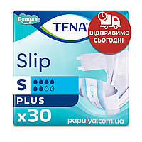 Подгузники для взрослых Tena тена Slip Plus 1 Small 30 шт. (56-85 см) памперсы для взрослых