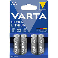 Батарейка VARTA ULTRA Lithium AA/LR 06 (4шт)