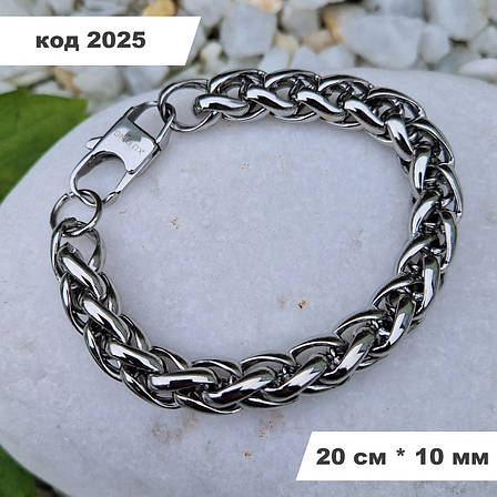 Чоловічий браслет із нержавіючої сталі | Stainless Steel, фото 1