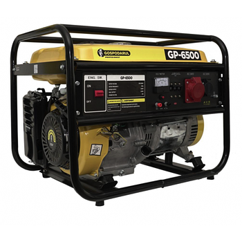 Генератор бензиновий Gospodarul 5500W GP-6500
