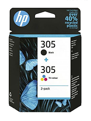 Струменевий комплект картриджів HP 305 Black + Color (6ZD17AE)