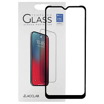 Захисне скло Acclab 3D Full Glue для Realme C21Y Black