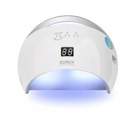 Лампа для манікюру Sun 6 UV+LED гібрид 48W