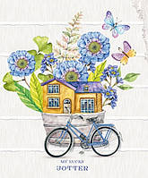 Блокнот В7 64арк. кліт. інтегр.обкл.,мат.лам., УФ-лак№БК273/20/19281/4895/Мандарин/(10)