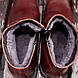 Коричневі зимові черевики Tapi 45 розмір, фото 5
