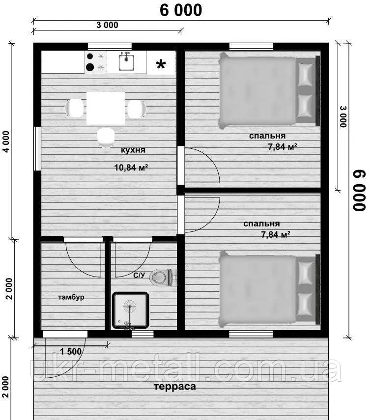 Садовый дом / бытовки / мини дома под ключ строительство - фото 9 - id-p1689054956