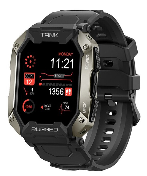 Чоловічий розумний годинник Kospet Tank M1 Pro Black