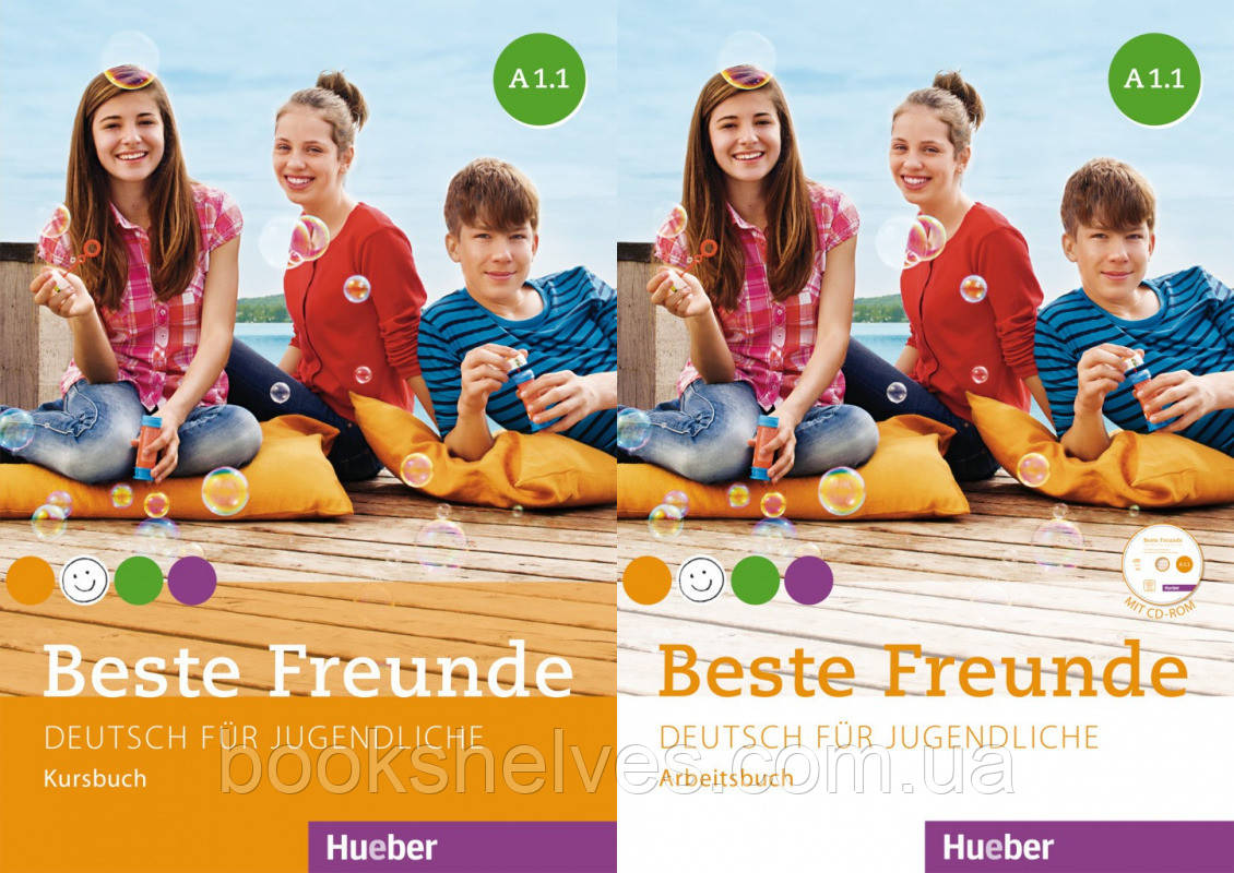 Beste Freunde A1/1 Kursbuch&Arbeitsbuch mit CD-ROM Підручник та Робочий зошит