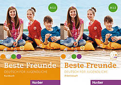 Beste Freunde A1/1 Kursbuch&Arbeitsbuch mit CD-ROM Підручник та Робочий зошит