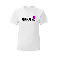 Патриотическая футболка с печатью "UKRAINE S"