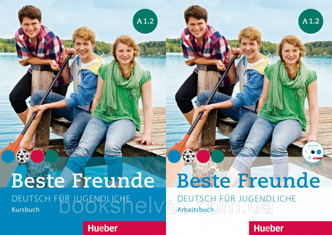 Beste Freunde A1/2 Kursbuch&Arbeitsbuch mit CD-ROM Підручник та Робочий зошит