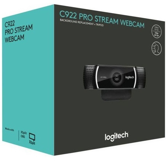 Вебкамера Logitech C922 PRO HD STREAM WEBCAM