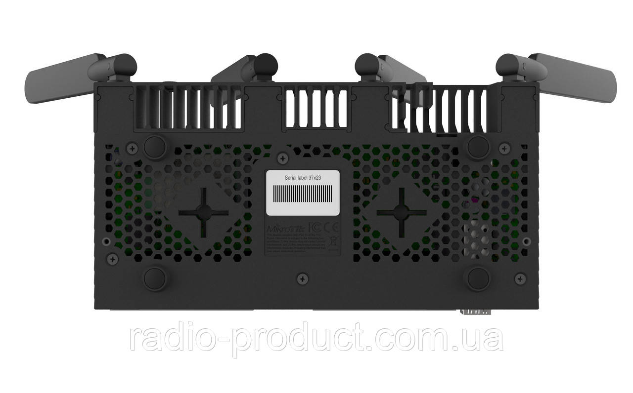 Маршрутизатор MikroTik RB4011iGS+5HacQ2HnD-IN (AC2000, 4x1.4 GHz/1Gb, 10x1GE, 1xSFP+, MU-MIMO, 4 антени) - фото 4 - id-p1689096201