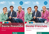 Beste Freunde A2/2 Kursbuch&Arbeitsbuch mit CD-ROM Учебник и Рабочая тетрадь