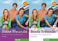 Beste Freunde B1/1 Kursbuch&Arbeitsbuch mit CD-ROM Учебник и Рабочая тетрадь