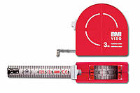 Рулетка вимірювальна 3 м поздовжні вимірювання внутрішні вимірювання отримання радіусів Viso BMI