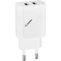 Зарядний пристрій Gelius Pro Vogue GP-HC011 2USB 2.4A White