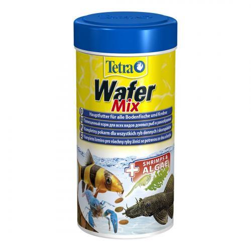 Сухий корм для акваріумних риб Tetra у платівках «Wafer Mix» 250 мл (для донних риб)