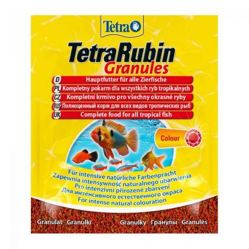 Сухий корм для акваріумних риб Tetra в гранулах TetraRubin Granules 15 г (для всіх акваріумних риб)