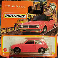 Matchbox 2022 1976 Honda CVCC 21/100 HFR90 Хонда Ретро Машинки базові колекційні Матчбокс