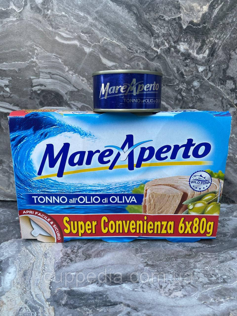 Тунець Mare Aperto в оливковій олії 70 грм
