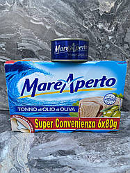Тунець Mare Aperto в оливковій олії 70 грм