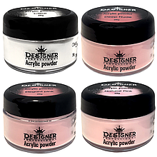 Акрилова пудра/Acrylic powder 28г. для зміцнення нігтів та акрилового нарощування Дизайнер