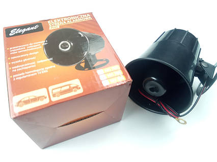 Сирена шеститональна Elegant (101308) 12v 20w