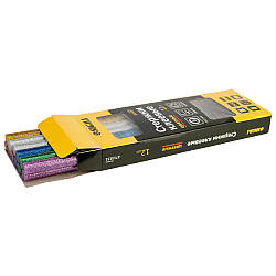 Набір стержнів клейових Ø11.2×200мм 12шт 0.24 кг (кольорові) SIGMA (2713151) tp