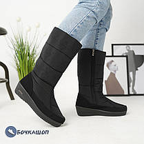 Високі дутики на хутрі непромокаючі, фото 5