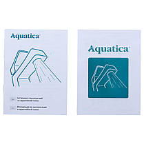 Змішувач ML Ø40 для кухні гусак вухо на гайці AQUATICA (ML-4B141C), фото 6