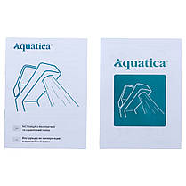 Змішувач ML Ø40 для кухні гусак вухо лат. шток на гайці AQUATICA (ML-4B441C), фото 6