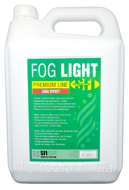 Дим рідина SFI Fog Light Premium 5 л