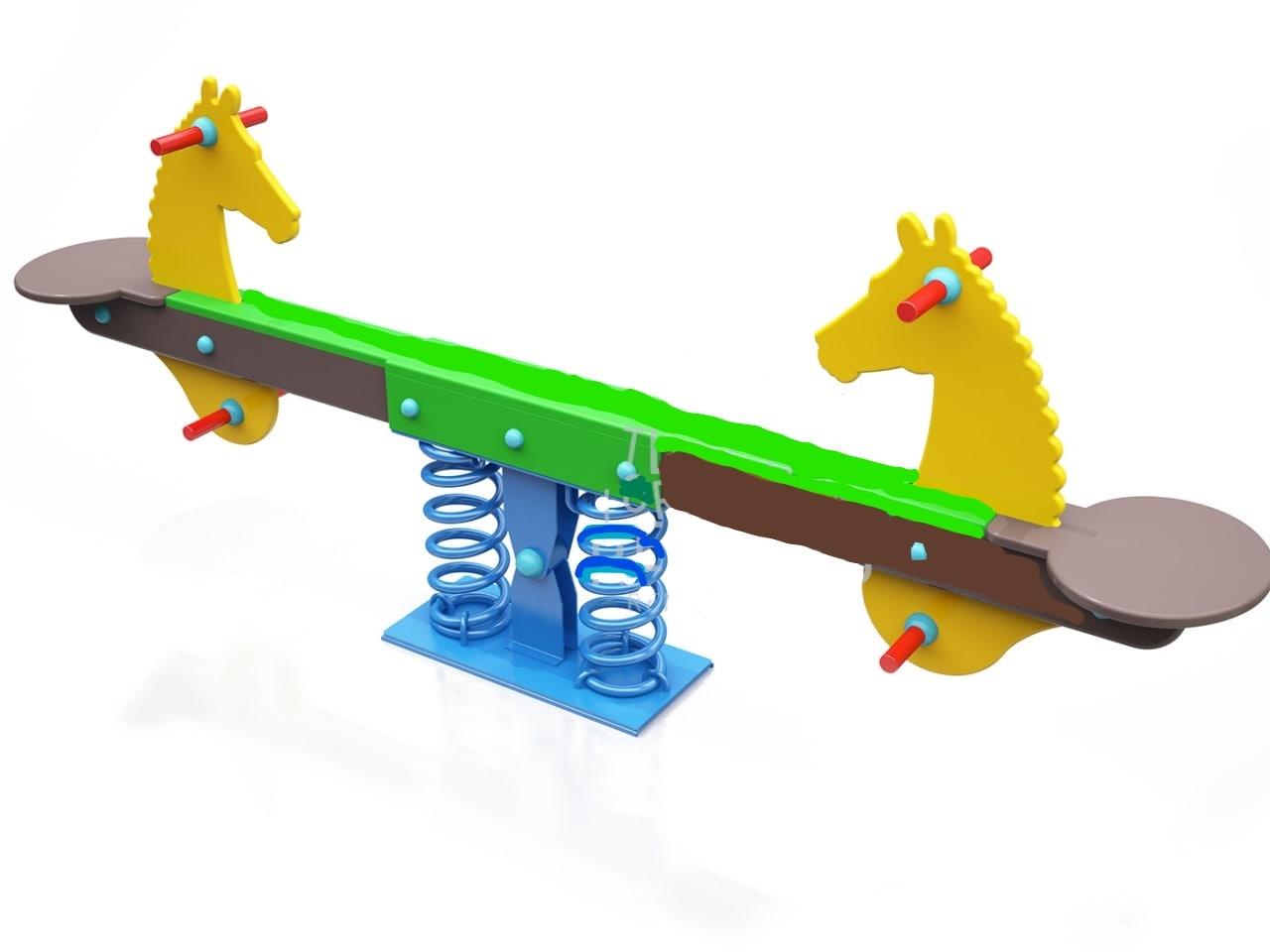 Гойдалка на пружинах "Поні", фото 1