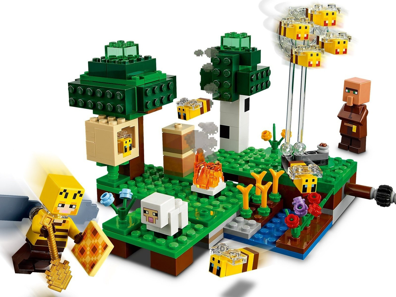 Конструктор LEGO Minecraft Пасека (21165) Лего Майнкрафт — Купить ...