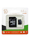 Картка пам'яті microSDXC 64Gb T&G (UHS-1) (Class 10) + Adapter SD