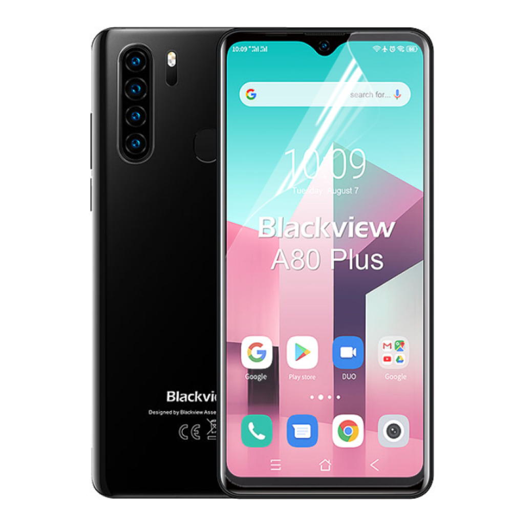 Протиударна гідрогелева плівка Hydrogel Film для Blackview A80 Plus, Transparent