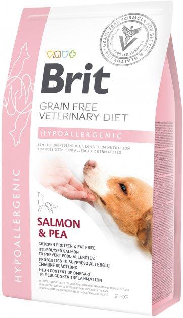 Brit Veterinary Diet Dog Grain Hypoallergenic беззернова гіпоалергенна дієта для собак-2кг