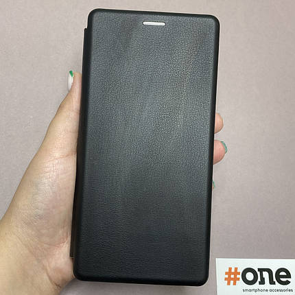 Чохол-книга для Samsung Galaxy Note 10 Plus книжка з підставкою на телефон самсунг нот 10 плюс чорна stn, фото 1